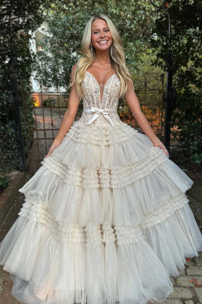 Pink Print Off-the-Shoulder A-Line Long Prom Dress