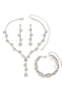 Silver Diamond Jewelry Sets - KissProm