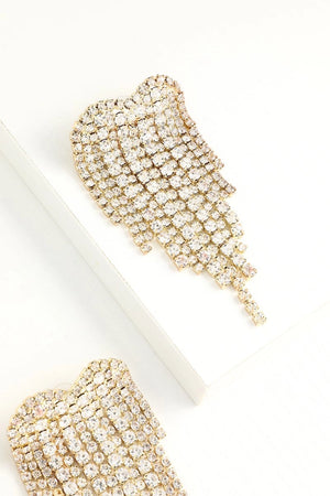 Crystal Drop Earrings - KissProm