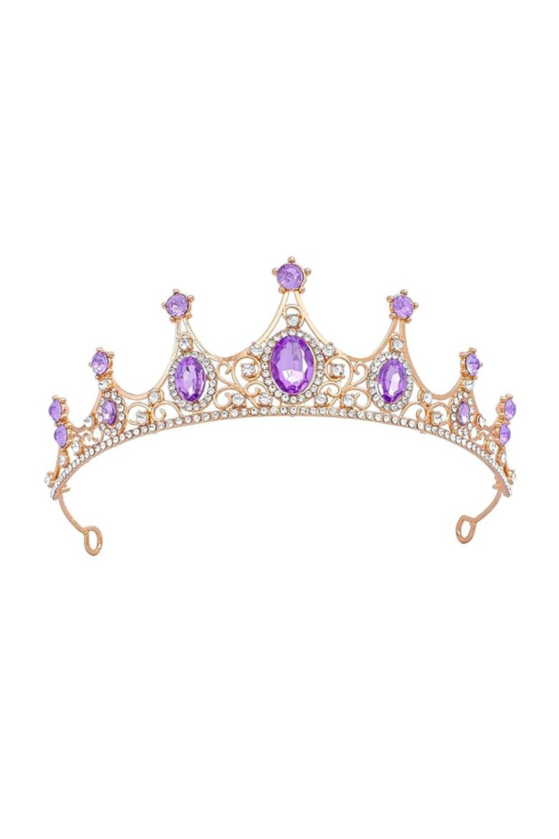 Crystal Tiaras Birthday Crown for Women - KissProm