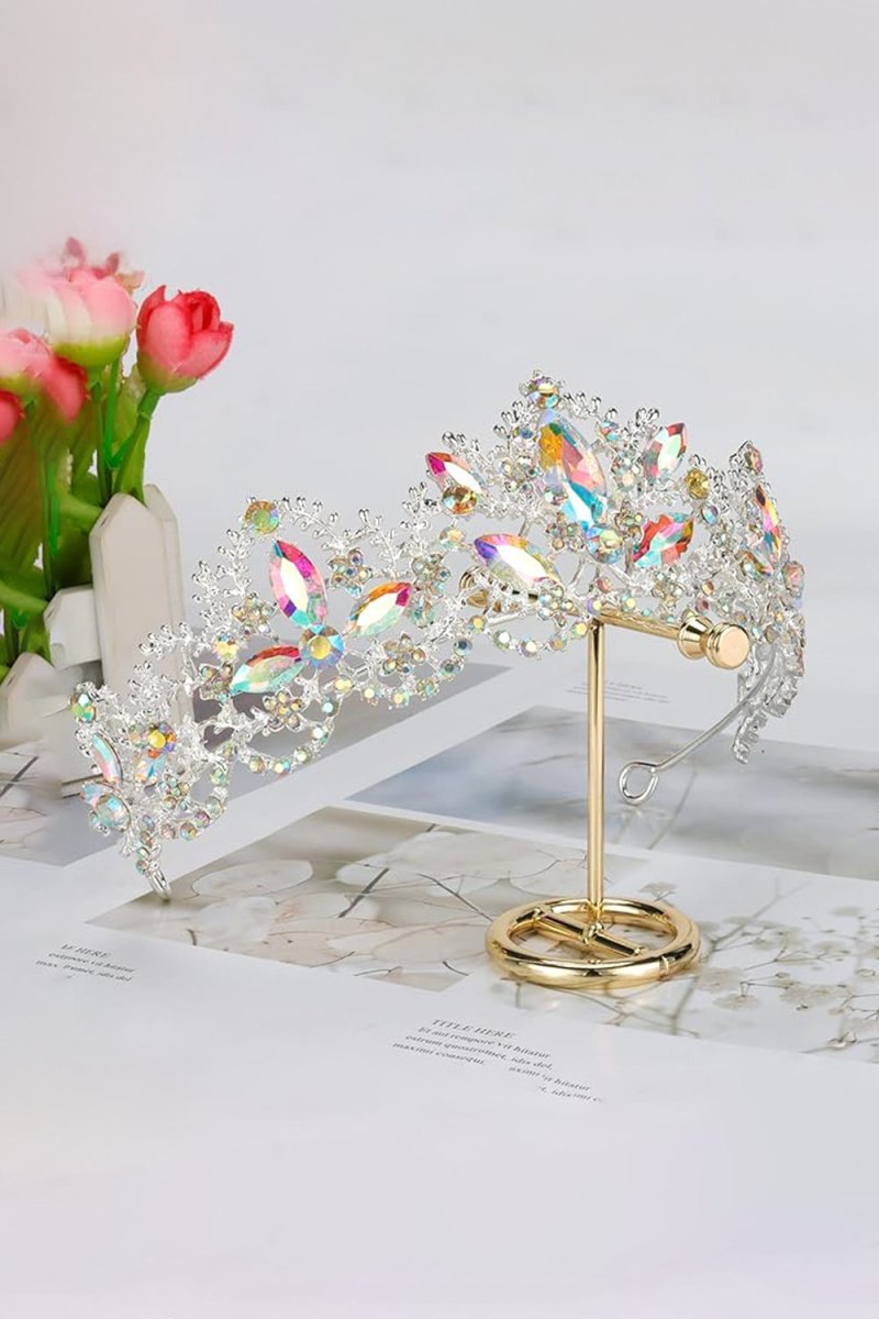 Aurora Borealis Crystal Tiara - KissProm