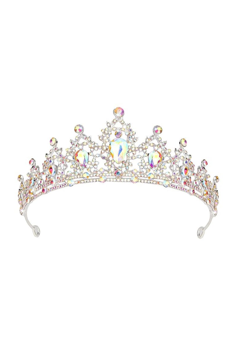 Queen Rhinestone Shiny Tiara - KissProm