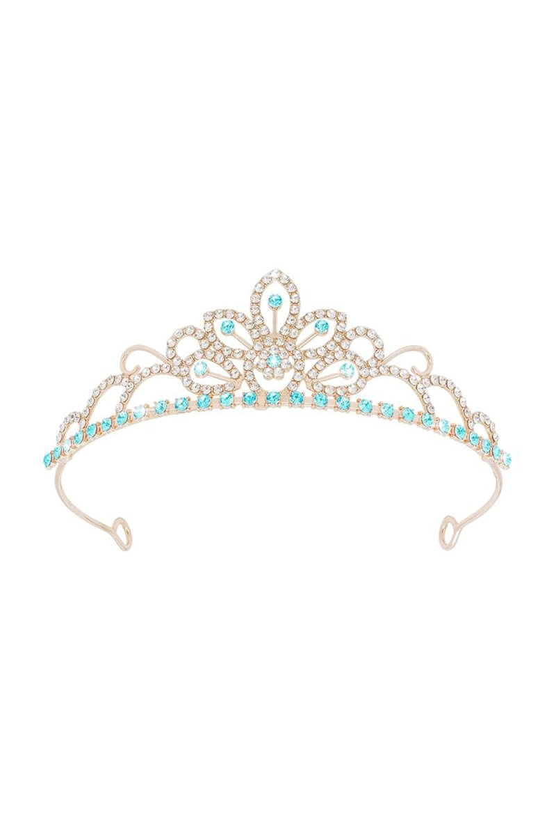 Green Crown Tiaras for Women - KissProm