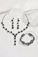 Silver Diamond Jewelry Sets - KissProm