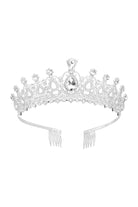 Sliver Tiara and Crown for Women - KissProm