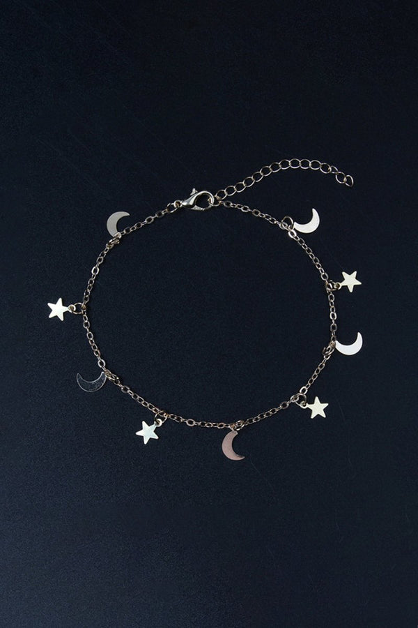Boho Star Moon Gold Crescent Bracelets - KissProm