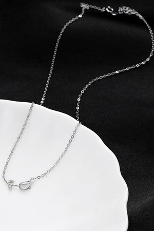 Tulip Pendant Clavicle Necklace - KissProm