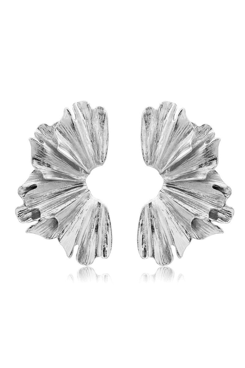 Dangle Ginkgo Leaf Drop Earrings