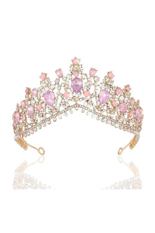 Pink Crown Tiaras for Women