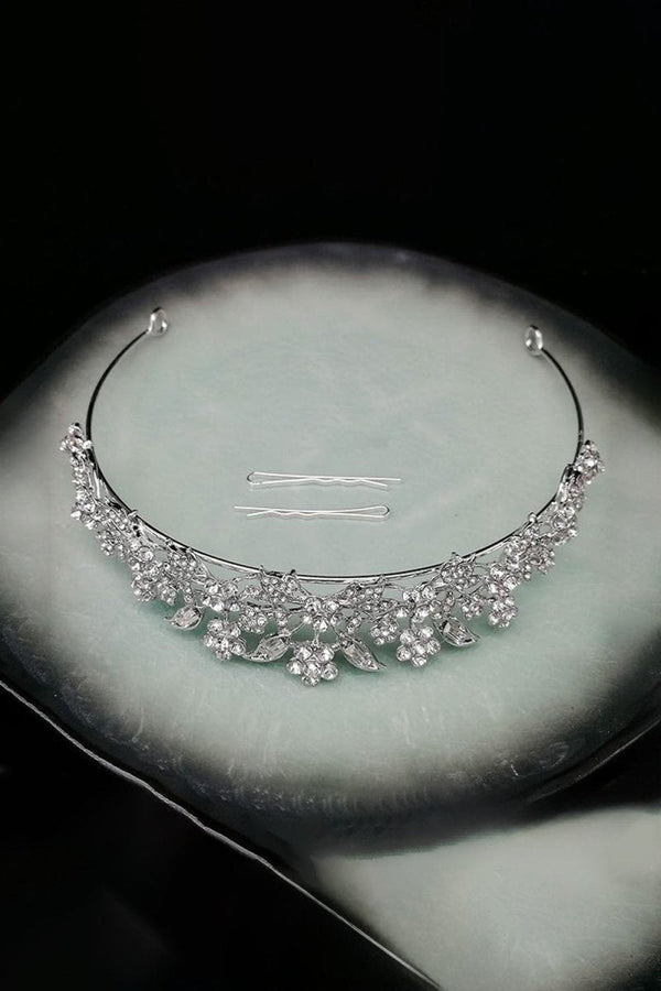 Rhinestone Crystal Tiaras and Crowns Headband For Women - KissProm