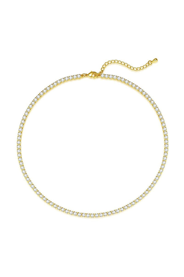 Rhinestone Choker Necklace