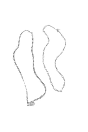 Geometric Paperclip Chain Necklace - KissProm