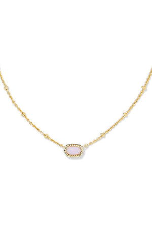 Natural Stone Crystal Pendant Necklace - KissProm