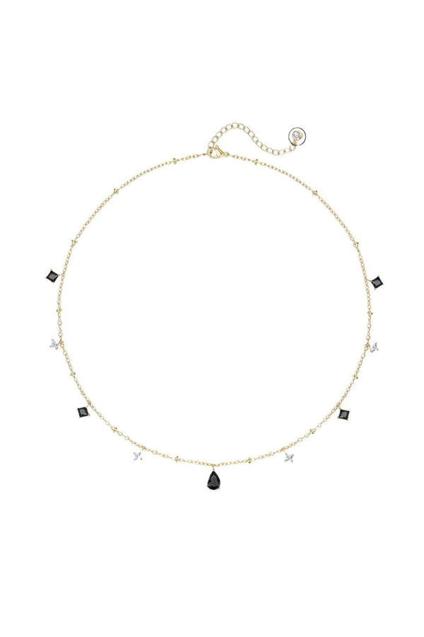 Teardrop Zircon Tassel Necklace