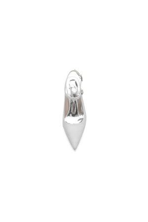 Sequin Slingback Pointed Toe High Heels - KissProm