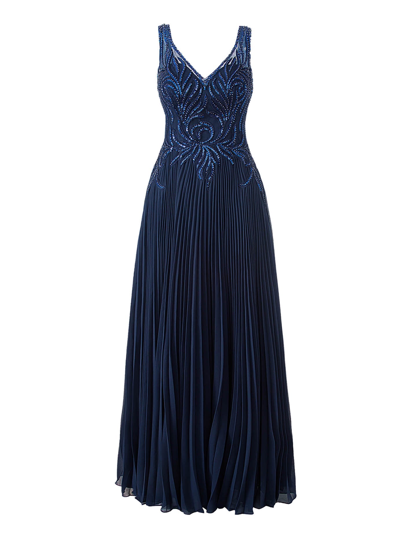 Abigail Dark Green | A-line V-neck Chiffon Prom Dress