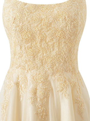 Evelyn Navy Blue | A-line Chiffon Short Homecoming Dress