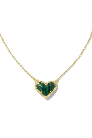 Heart Pendant Adjustable Clavicle Necklace - KissProm
