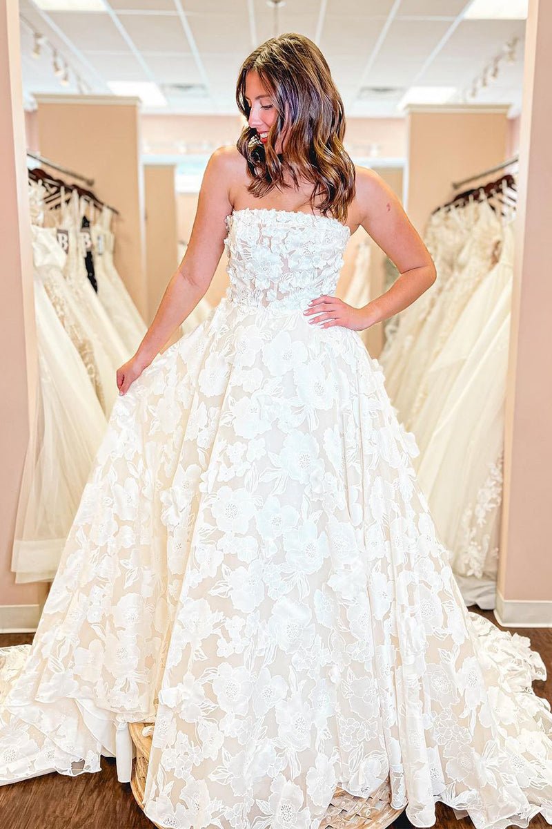 lace strapless wedding dress Column Bridal Gown 49525 A dramatic mermaid wedding dress crafted in a floral lace Wholesale Luxury Strapless Mermaid Bridal