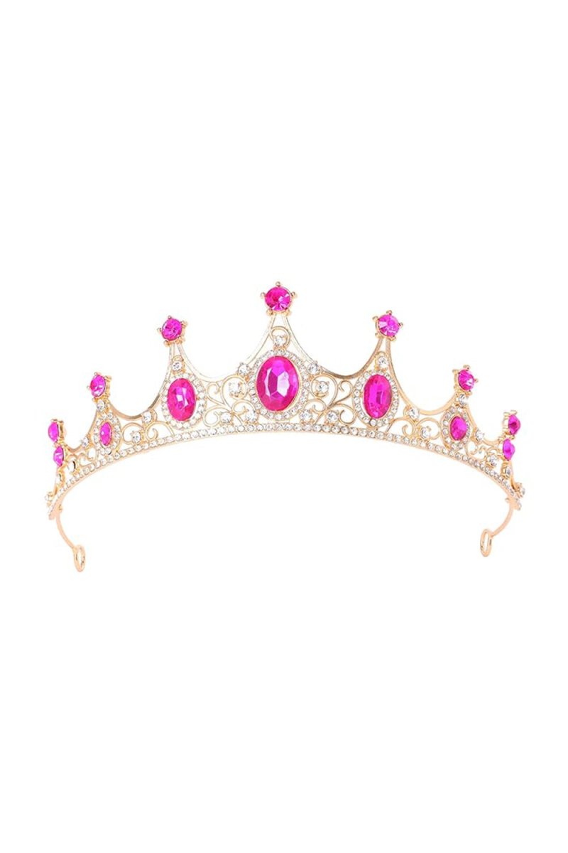 Crystal Tiaras Birthday Crown for Women - KissProm
