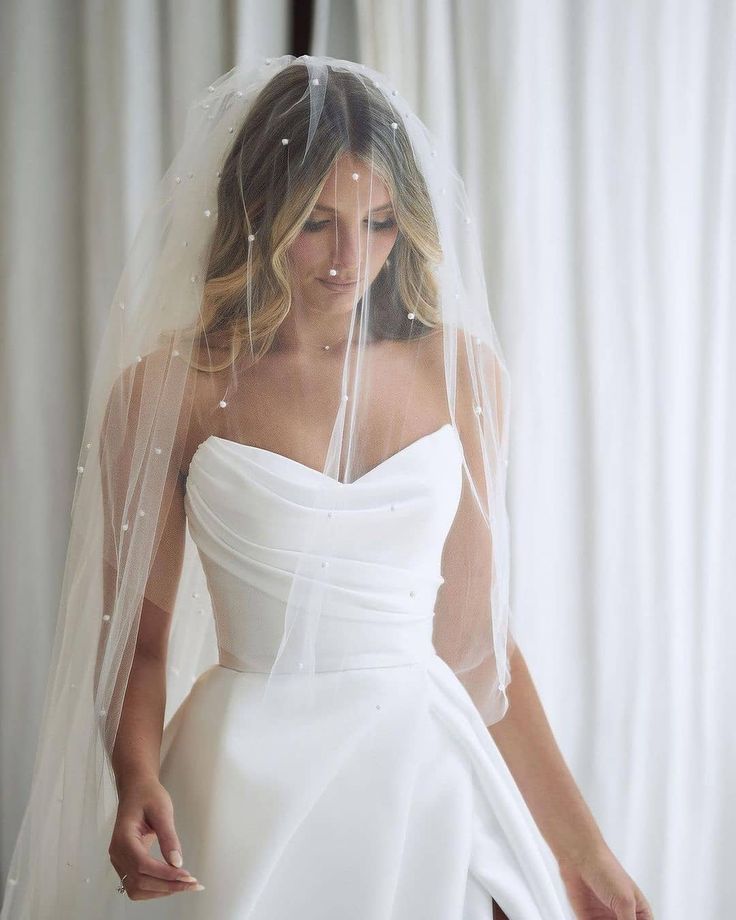 A-Line White Sleeveless Satin Wedding Dress With Side Slit A-Line White Sleeveless Satin Wedding Dress With Side Slit