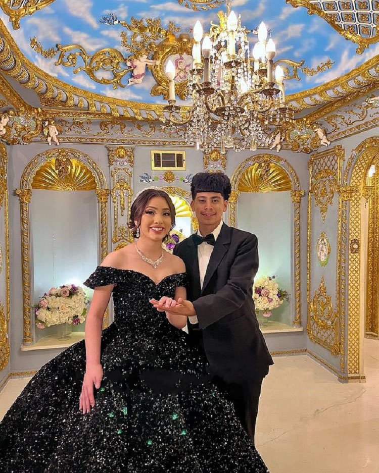Quinceanera Dress Black Ball Gown Quinceanera Dresses Off Shoulder Black / 0 Quinceanera Dress Black Ball Gown Quinceanera Dresses Off Shoulder Black / 0