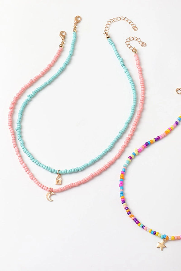 Three - color Boho Style Necklace - KissProm