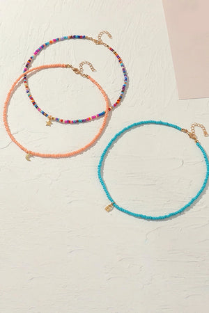Three - color Boho Style Necklace - KissProm