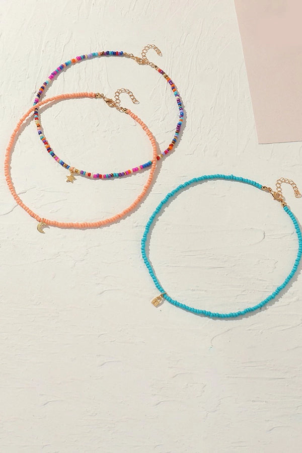 Three - color Boho Style Necklace - KissProm