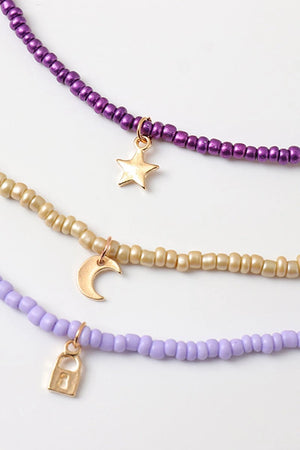 Three - color Boho Style Necklace - KissProm
