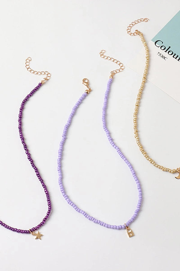 Three - color Boho Style Necklace - KissProm