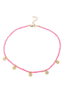 Blue Boho Style Necklace With Stars - KissProm