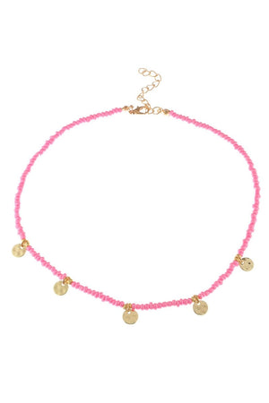 Blue Boho Style Necklace With Stars - KissProm