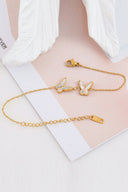 Titanium Double Butterfly Bracelet - KissProm
