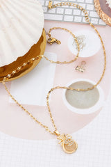 Golden Money Bag Necklace - KissProm