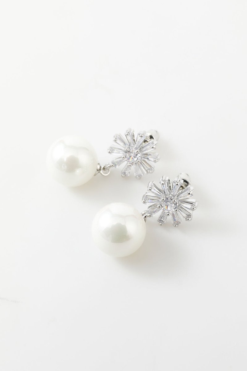 Flowers Pearl Earrings - KissProm