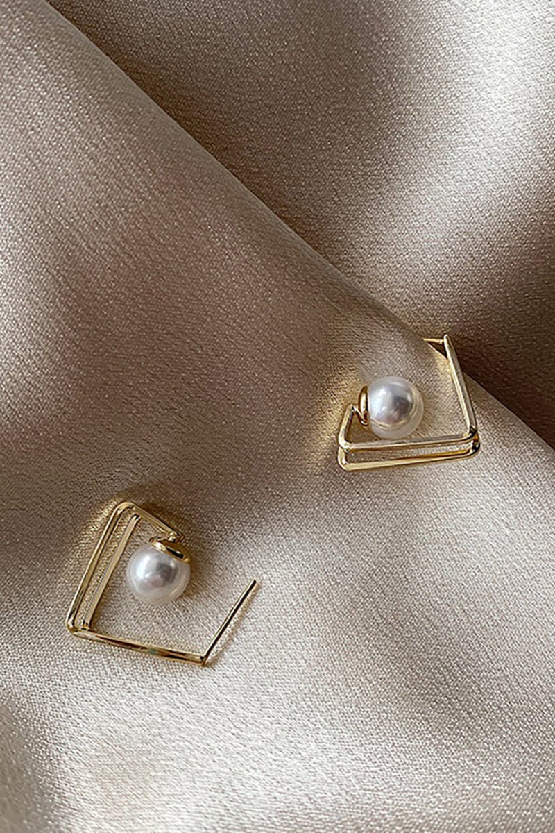Simple and Versatile Pearl Earrings - KissProm