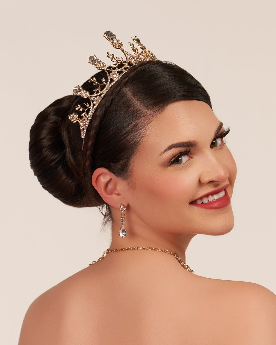 Champagne Tiaras for Women - KissProm