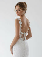 Fairy Mermaid Sweetheart Lace Wedding Dresses with Appliques - KissProm