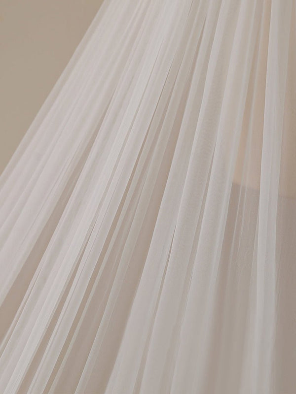 Vintage Lace Cathedral Veil Shaped Bridal Veil Wedding Veil