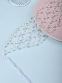 Handcrafted Pearl Mesh Headband - KissProm