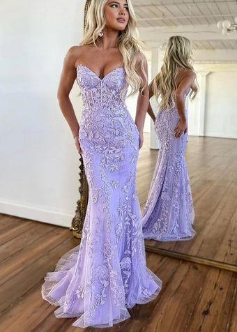 Mermaid V-Neck Sky Blue Two Piece Prom Dress Short Sleeves with Beading GJS227