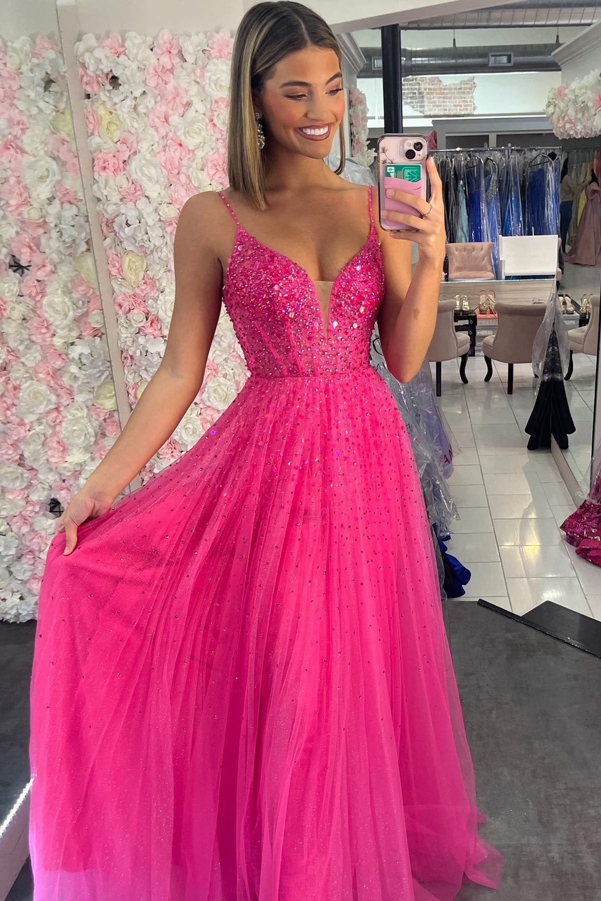 Ava Presley 38877 | Beaded prom dress, Perfect prom dress, Pageant gowns