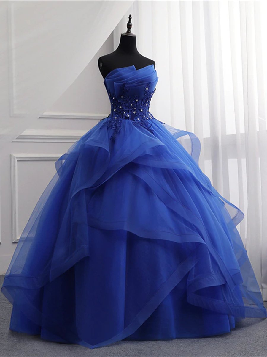 slim fit dress slacks Royal Blue Lace Prom Dresses Royal Blue Lace Formal Graduation Dresses Royal Blue / 22