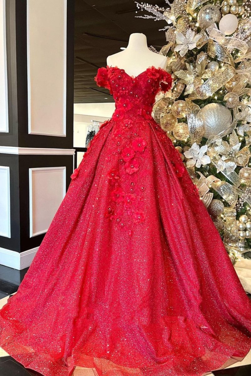Red Quinceaera Dresses