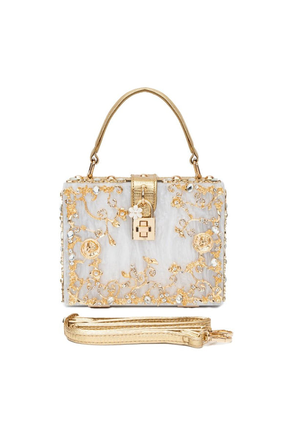 Acrylic Box Handbag - KissProm