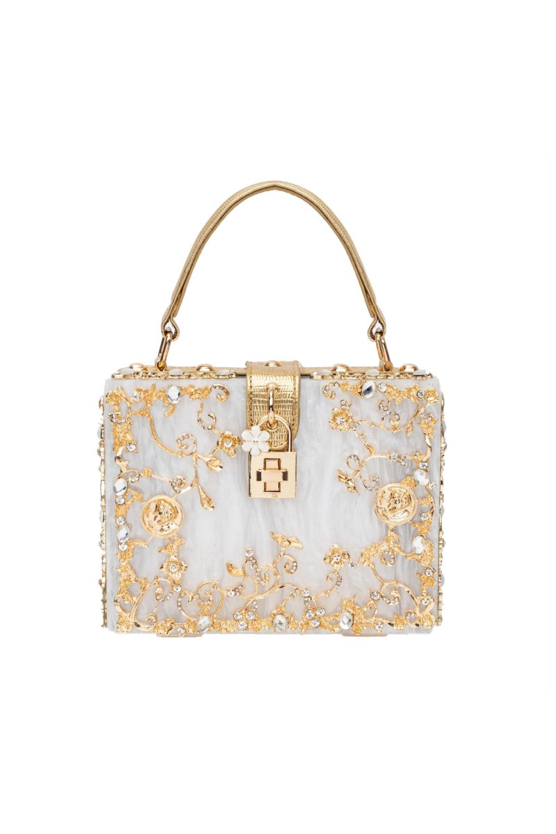 Acrylic Box Handbag - KissProm