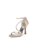 Ankle - Strap Satin Stiletto Sandals - KissProm