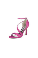 Ankle - Strap Satin Stiletto Sandals - KissProm