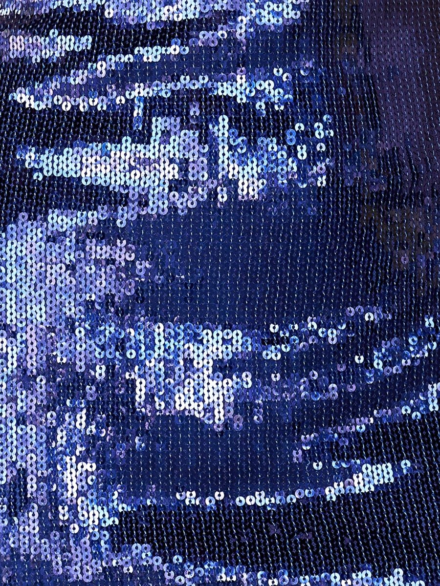 Anwyn | Royal Blue - Sheath V Neck Sequined Short Homecoming Dresses